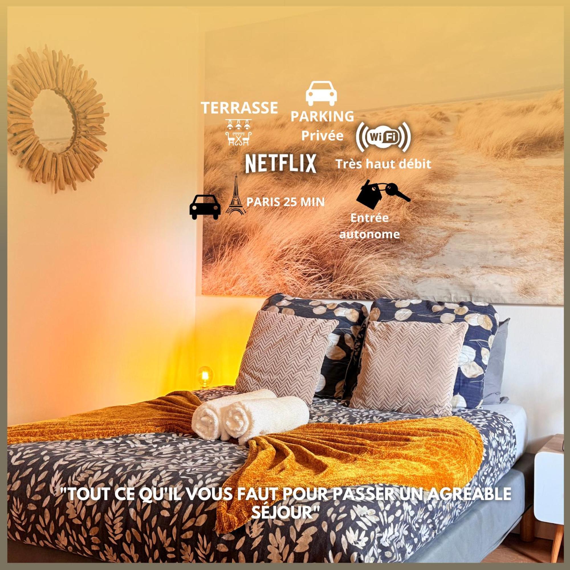 Les Dunes Studio Ideal Couple,Solo,Famille&Pro วิทรี-ซูร์-แซน ภายนอก รูปภาพ