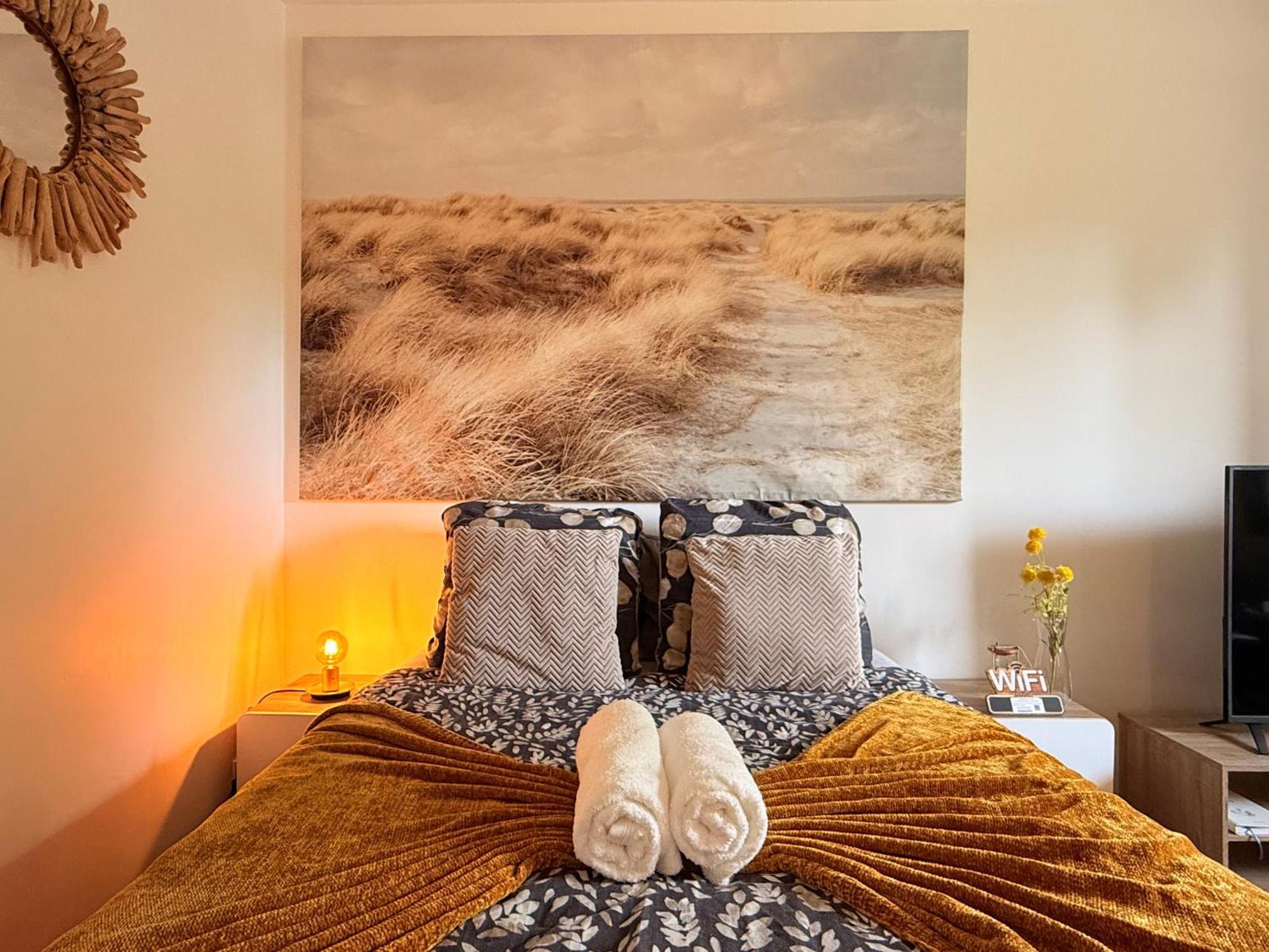 Les Dunes Studio Ideal Couple,Solo,Famille&Pro วิทรี-ซูร์-แซน ภายนอก รูปภาพ
